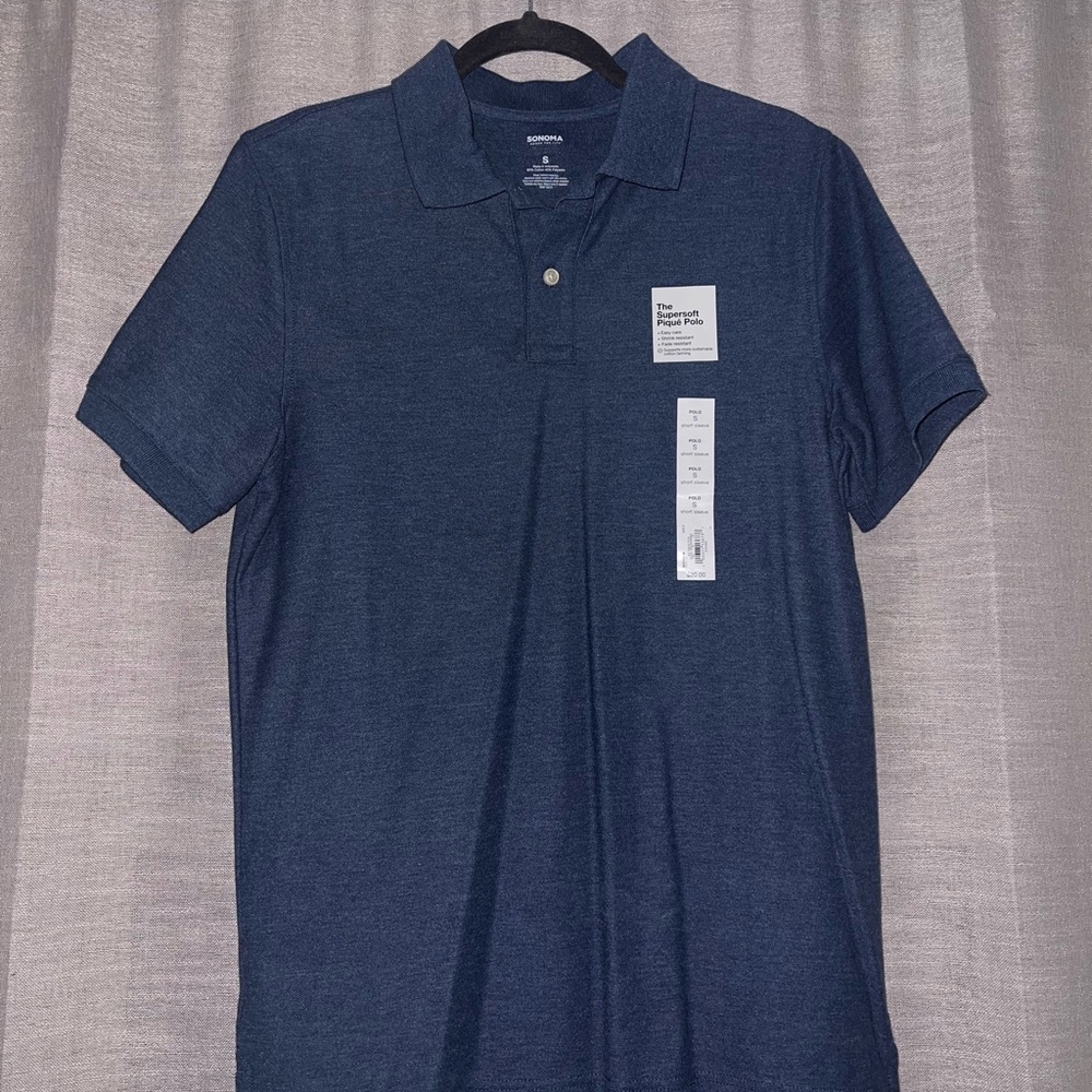 Uniqlo Sonoma Dark Blue Polo Shirt